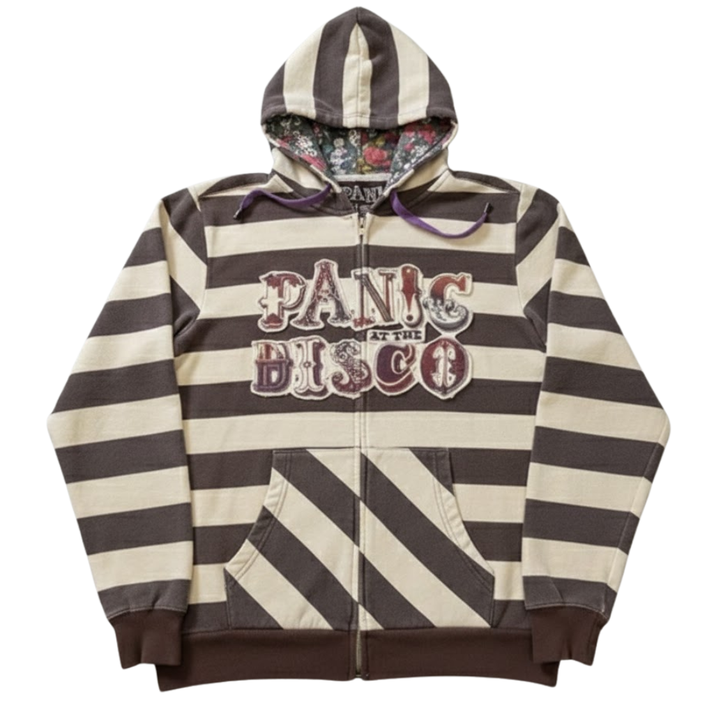 Casual Stripe Hoodie