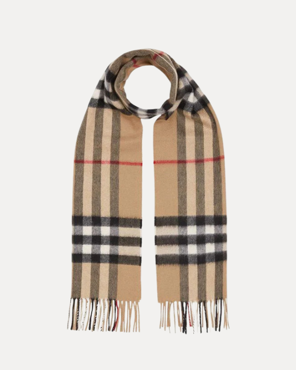 BB - Premium Check Fringed Scarf